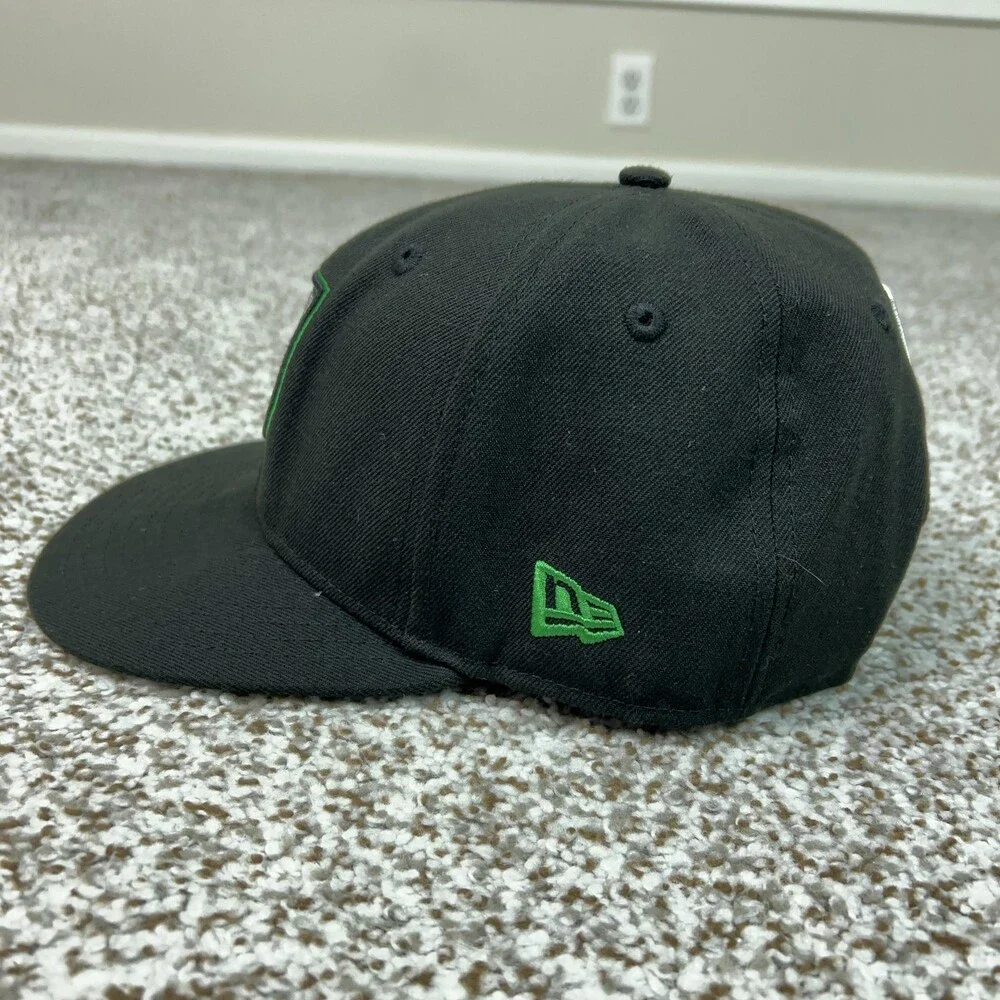 Austin FC Hat Cap Snap Back Mens One Size Black Green MLS Soccer 9FIFTY‎ New Era